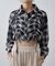 【WEB限定】シアービエラチェックフロントシャーリングシャツ