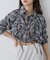 【WEB限定】シアービエラチェックフロントシャーリングシャツ