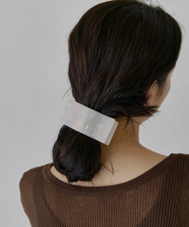 ウェーブヘアクリップ