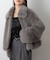 【WEB限定/リバイバル】ショートファーブルゾン