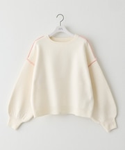 【WEB限定】ウォッシャブルスウェットライクニット
