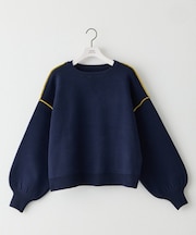 【WEB限定】ウォッシャブルスウェットライクニット