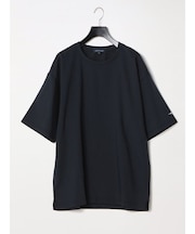 TRANS CONTINENTS　ビッグTシャツ　ブラック/ネイビー