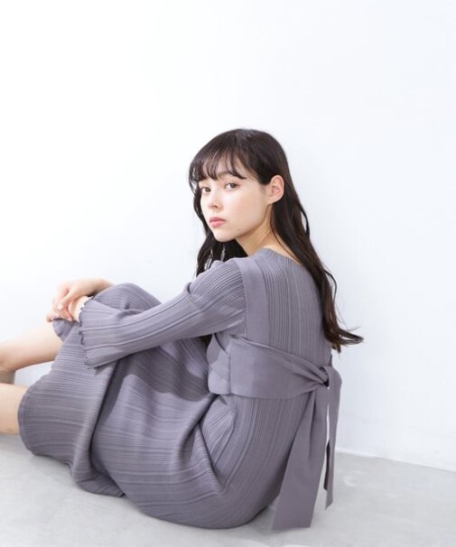 ビスチェレイヤードワンピース