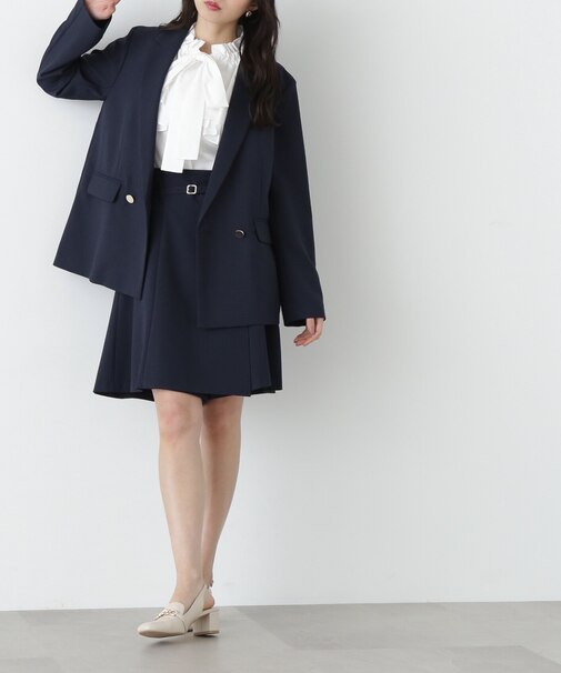 トロピカルセットアップ　WEB限定カラー：ネイビー