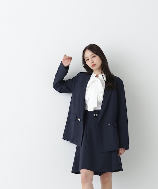 トロピカルセットアップ　WEB限定カラー：ネイビー