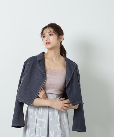 レース切替キャミインナー