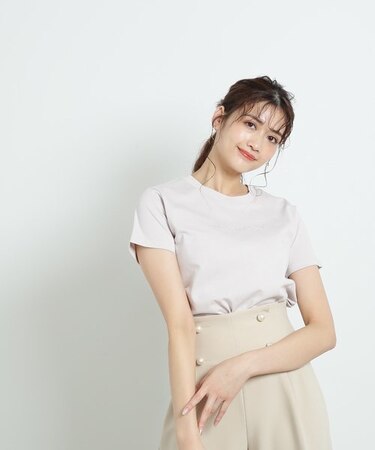 23シシュウロゴTシャツ　WEB限定カラー：ホワイト