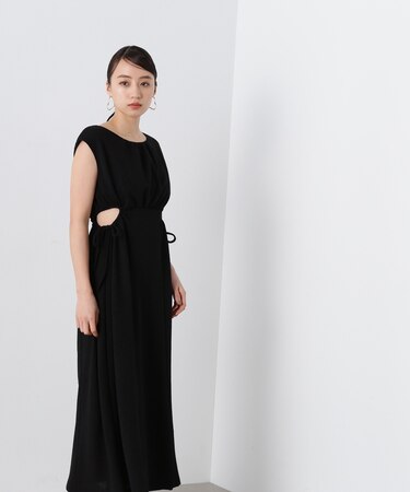 ハダミセギンガムカットソーワンピース