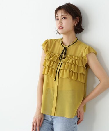 ピコフリルブラウス