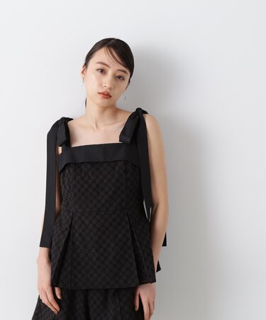 コットンカットワーク ブラウス