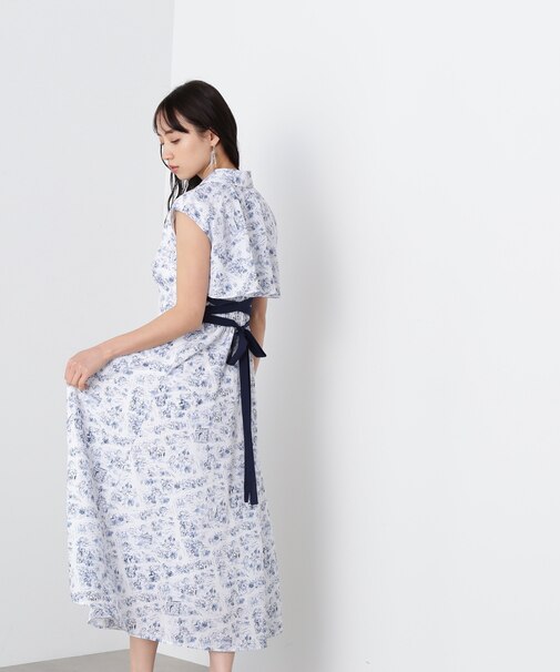 チズガラプリントワンピース