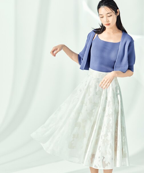 ショートボレロカラーカーデ