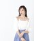 カップツキリブニットキャミソール