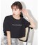 ショートボリュームロゴTシャツ