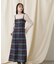 オリジナルタータンチェックワンピース