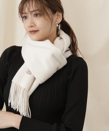 ウールカシミヤストール