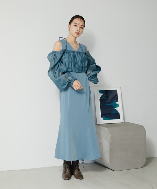 2ピースボレロツキワンピース