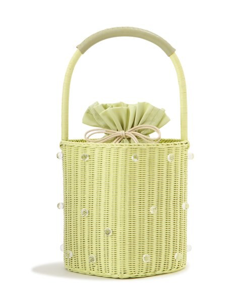 JILL by JILL STUART チューブバスケット かごバッグ ビニール JILL by JILL STUART チューブバスケット かごバッグ ビニー