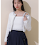 ◇ロゴジャガードビスチェアンサンブル　WEB限定カラー：ピンク