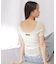《JILL by BASIC》カップ付きTシャツ