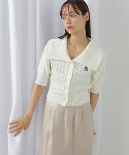 【新品】JILL by JILLSTUART　ステッチポロニット ステッチポロニット | JILL by JILL STUART（ジル バイ ジル