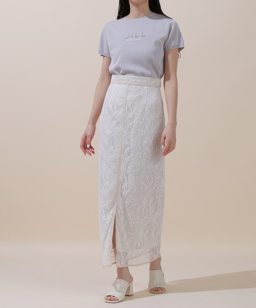 Iラインレーススカート