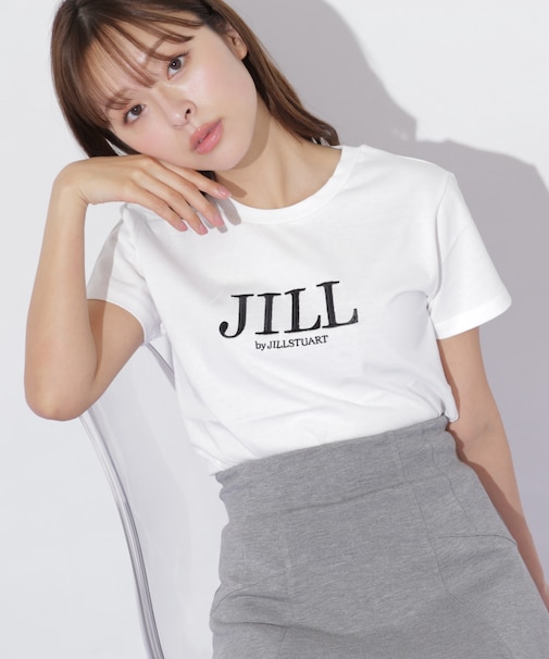 オーガニック刺繍ロゴTシャツ　