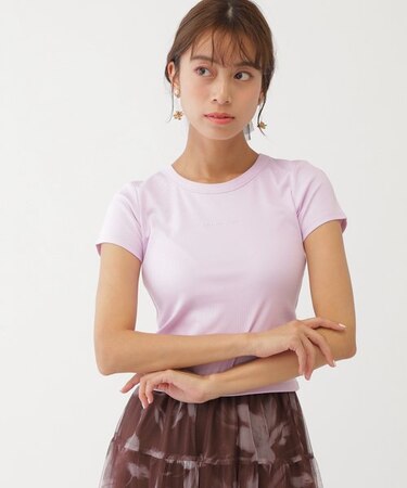 《JILL by BASIC》コンパクトTシャツ