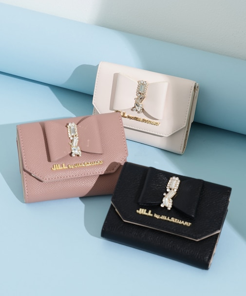 リボンビジューウォレットシリーズ（ミニ財布）