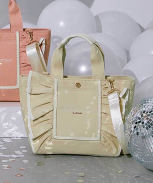 フレームフリルトート小