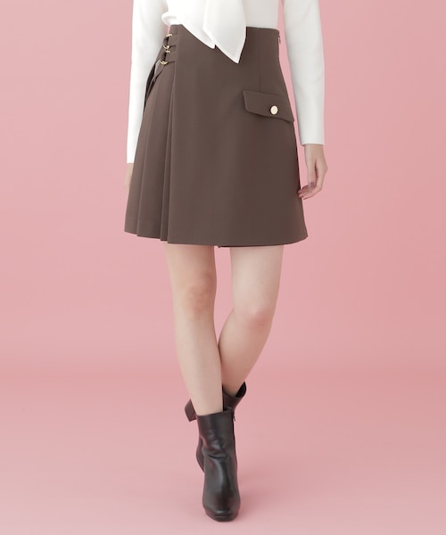 Jillbyjillstuart ラップ風プリーツスカパン　新品ダグ付き　完売品 JILL by STUART パンツ ラップ風プリーツスカパン レディース