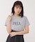 オーガニックコットンフロッキーロゴTシャツ