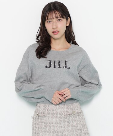 ファンシーヤーンビジューロゴニット