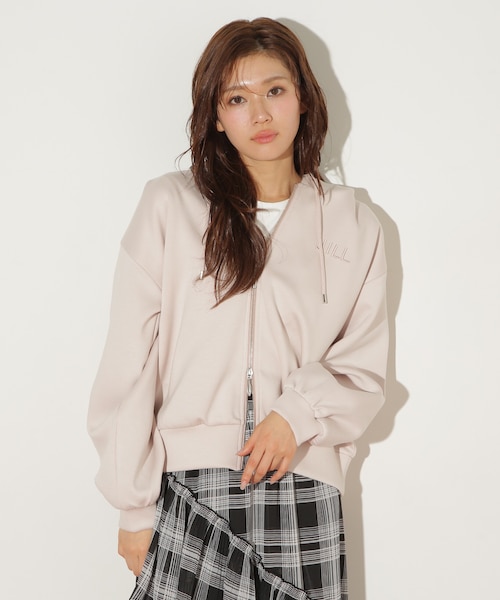 逆開ファスナービッグパーカー｜ジルバイジルスチュアートの通販