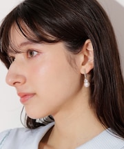 ドロップパールピアス