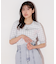 半袖ジャガードニット