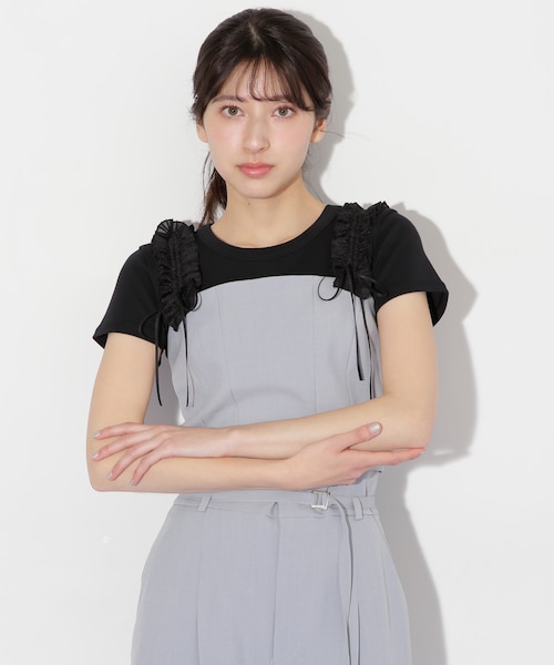 ドレープピンタックブラウス｜ジルバイジルスチュアートの通販｜&mall