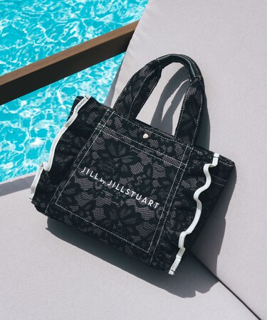 レースフリルトートバッグ｜ジルバイジルスチュアートの通販｜&mall 