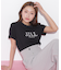 オーガニックコットンビジューロゴTシャツ