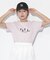 オーガニックコットンビジューロゴTシャツ