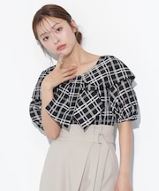 ビッグリボンブラウス