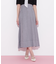 フロントジップタックスカート