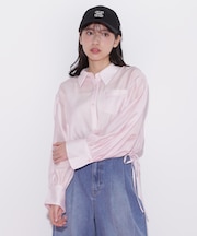 短丈シアーシャツ