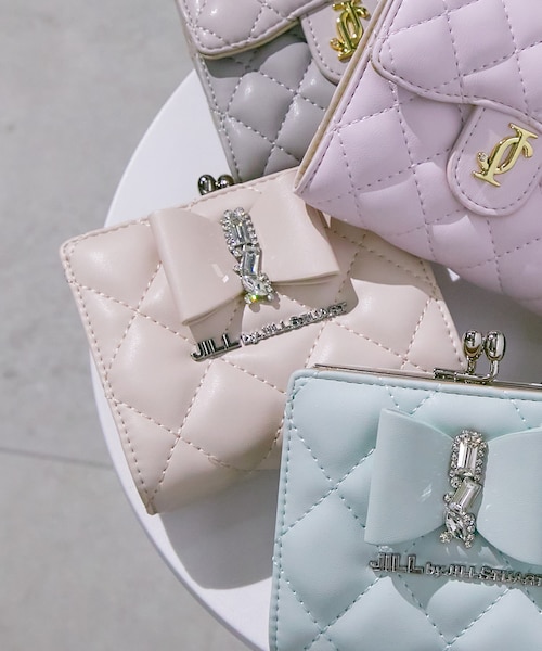 JILL by JILL STUART RIBBONキルトウォレット ブラック ◇RIBBONキルトウォレット（長財布）（財布）｜JILL by JILL