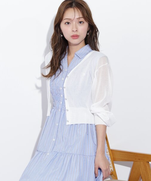 シャイニーシアーカーディガン