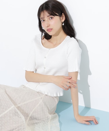 前後2way変形リブニット