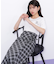 ミニケーブルハート刺繍ニット