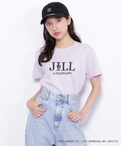 ＜マイメロディ＆クロミコラボ＞オーガニックコットン刺繍ロゴTシャツ