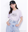 ＜マイメロディ＆クロミコラボ＞オーガニックコットン刺繍ロゴTシャツ